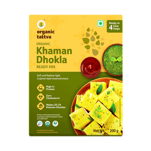 Organic Tattva Organic Khaman Dhokla Ready Mix 200g