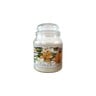 Maple Leaf Scented Glass Jar Candle with Lid MGP1016 600gm Sweet Vanilla