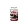 Maple Leaf Scented Glass Jar Candle with Lid MGP1016 600gm Mix Berries