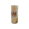 Maple Leaf Scented Pillar Candle ZL7520 640gm 20cm Sweet Vanilla