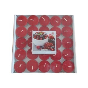 Maple Leaf Scented Tealight Candles TL1250P 50pcs Mix Berries