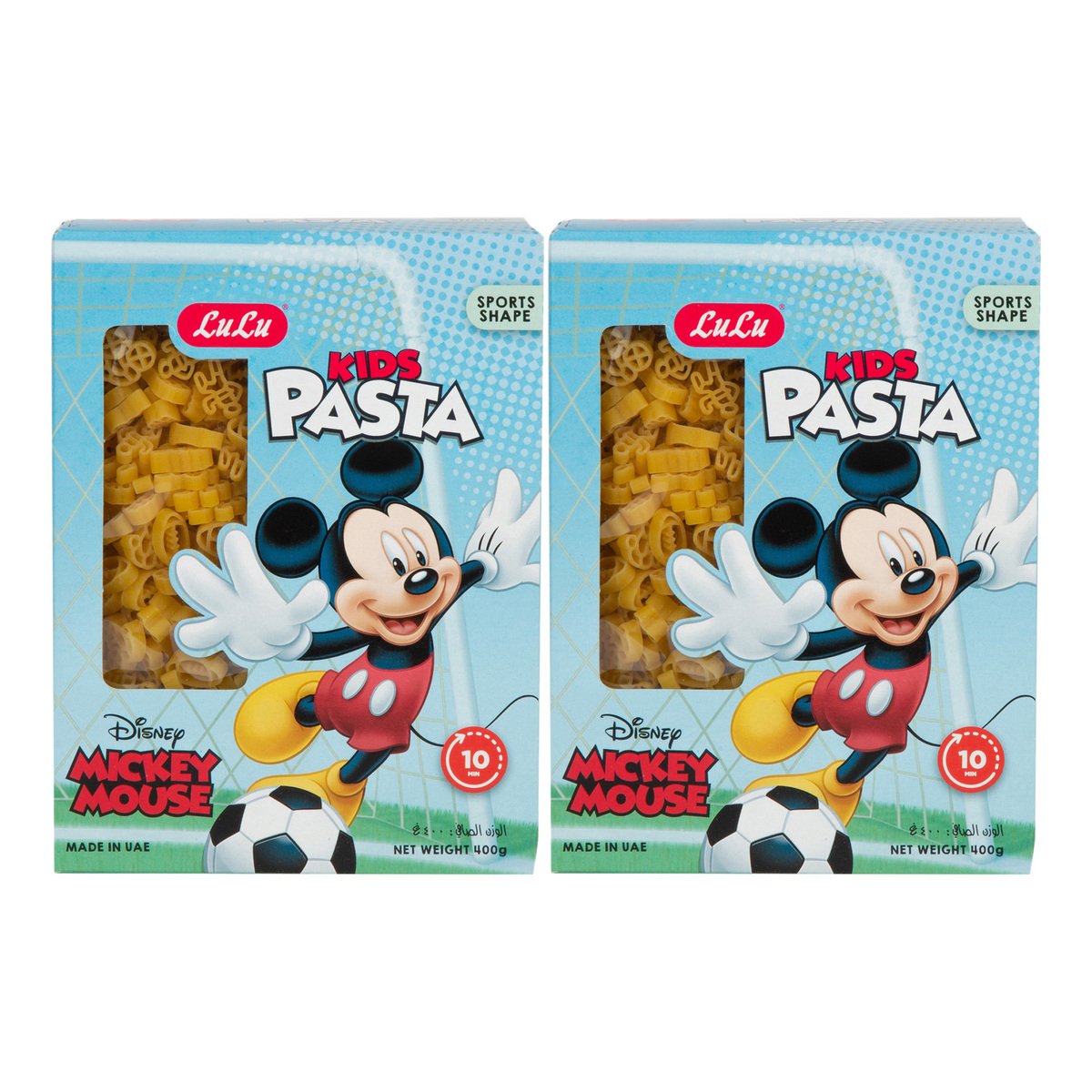 LuLu Mickey Mouse Kids Pasta 2 x 400 g