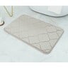 Maple Leaf Bath Mat Memory Foam 40x60cm SG2102 Assorted