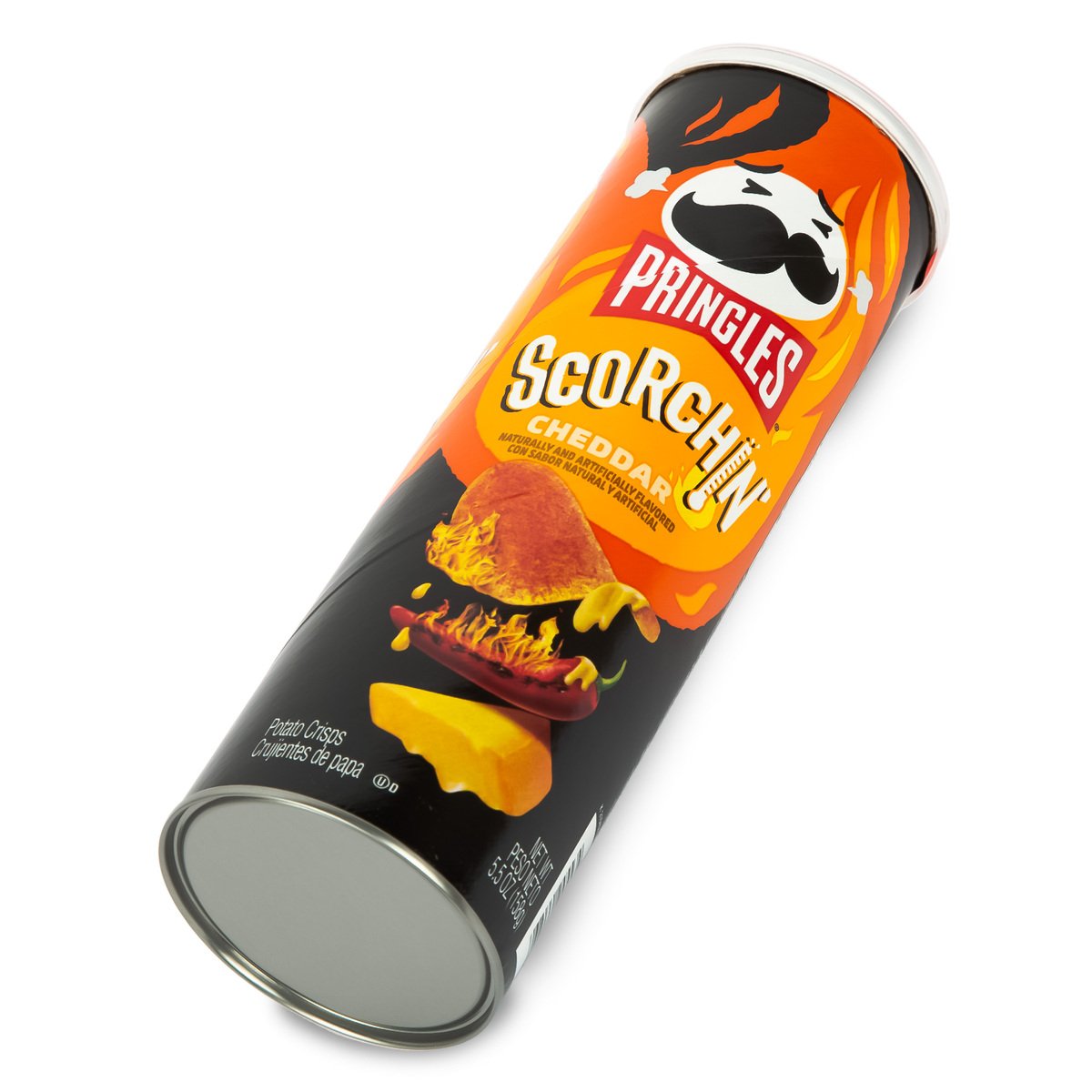 Pringles Scorchin Cheddar Potato Crisp 158g