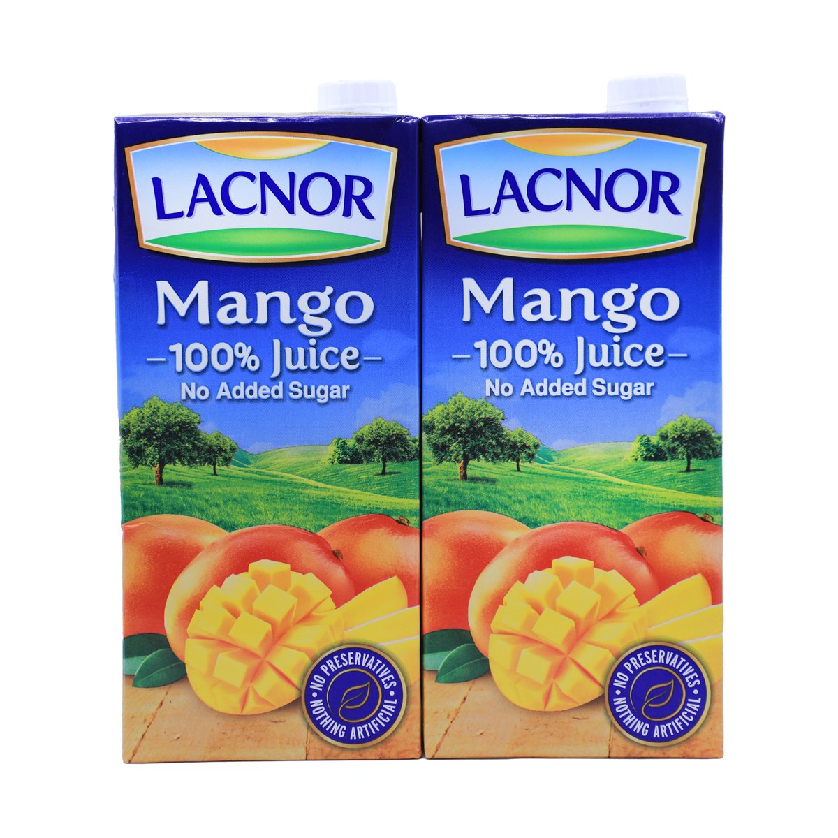 Lacnor Mango Juice Value Pack 2 x 1 Litre