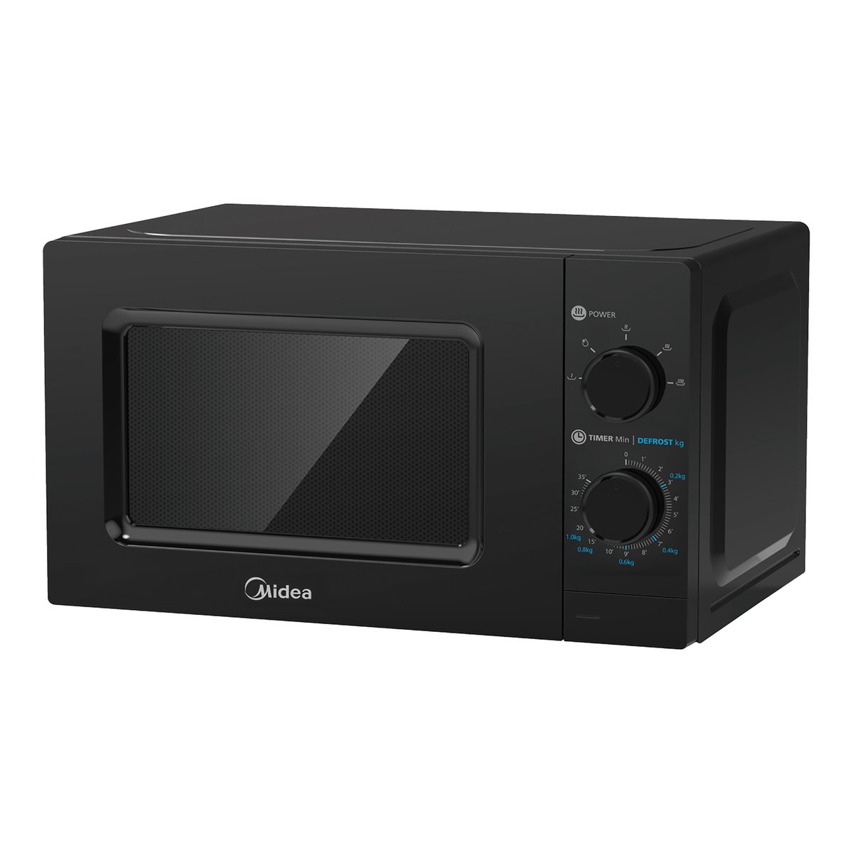 اشتري قم بشراء Midea Microwave Oven MMC21BK 20LTR Online at Best Price من الموقع - من لولو هايبر ماركت Microwave Ovens في الامارات