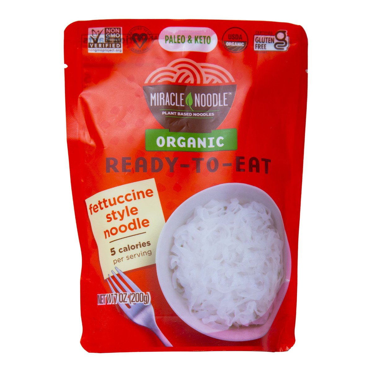 Miracle Noodle Organic Fettuccine Style Noodle 200 g