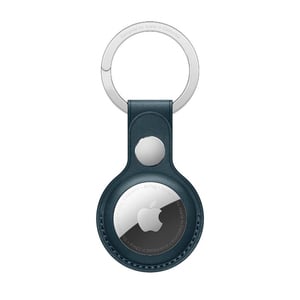 حلقة مفاتيح Apple AirTag الجلدية - - أزرق  (MHJ23ZE)