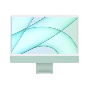 Apple 24-inch iMac with Retina 4.5K display: Apple M1 chip with 8‑core CPU and 7‑core GPU, 256GB - Green (MJV83ZS/A) English Keyboard