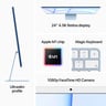 Apple 24-inch iMac with Retina 4.5K display: Apple M1 chip with 8‑core CPU and 7‑core GPU, 256GB - Pink (MJVA3ZS/A) English Keyboard