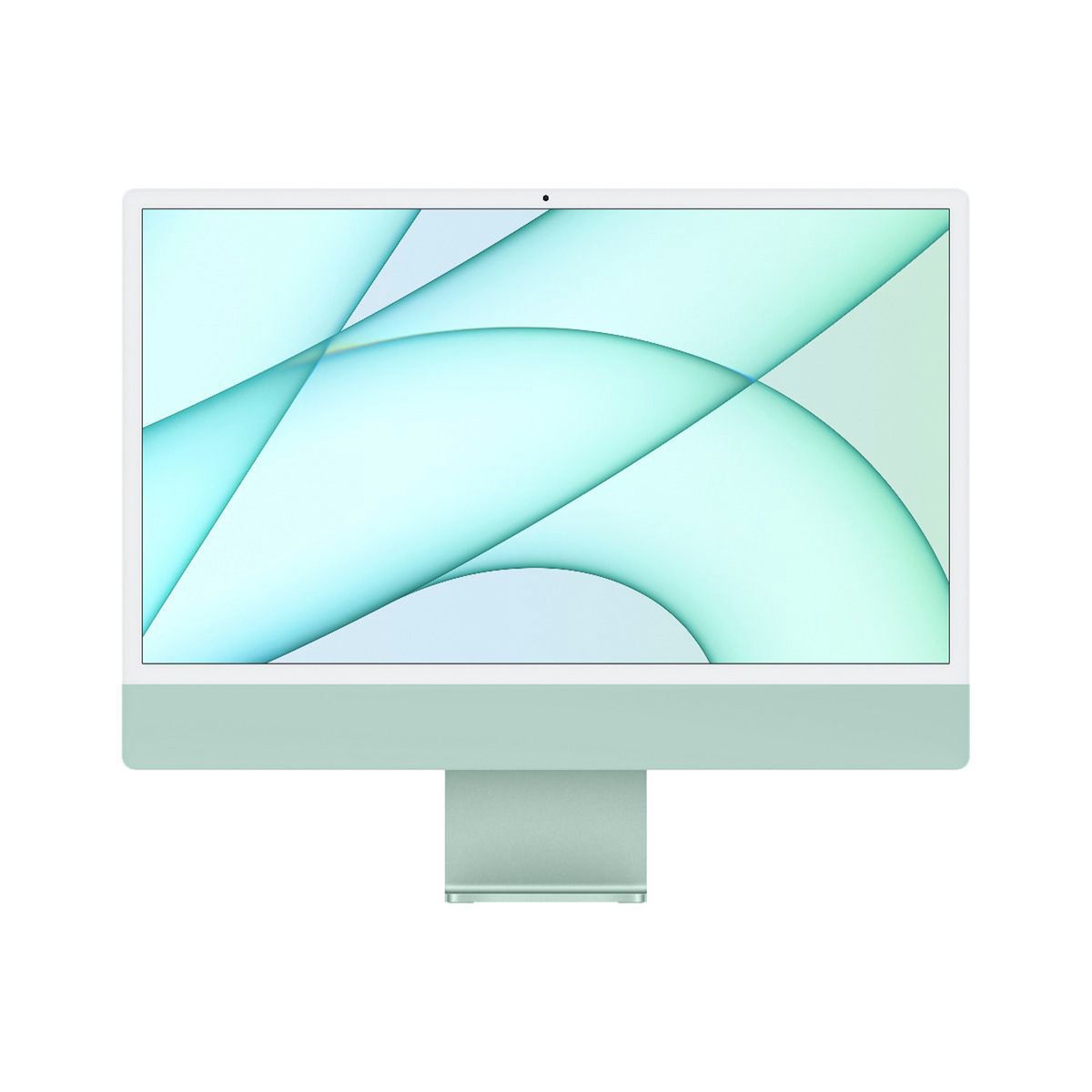 Apple 24-inch iMac with Retina 4.5K display: Apple M1 chip with 8‑core CPU and 8‑core GPU, 256GB - Green (MGPH3ZS/A) English Keyboard