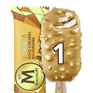 Magnum Ice Cream Double Gold Caramel Billionaire 90ml