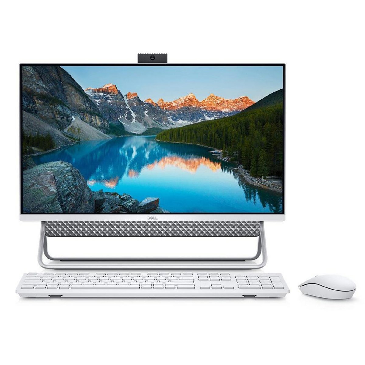 Dell 5400-AIO-K0343 All in One Desktop, 11th Gen Intel Core i3-1115G4, 23.8 inches, 8 GB RAM, 1 TB SSD, Intel Graphics, Silver