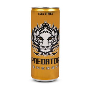 Buy Predator Energy Drink Gold Strike 250 ml Online at Best Price | Energy Drink | Lulu UAE in UAE
