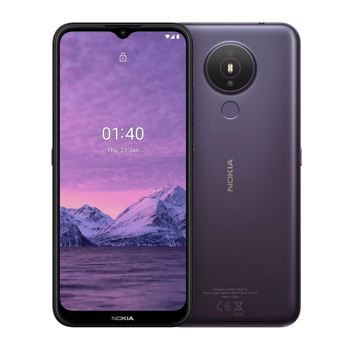 Nokia 1.4  TA-1322  64GB,Dusk (Purple)