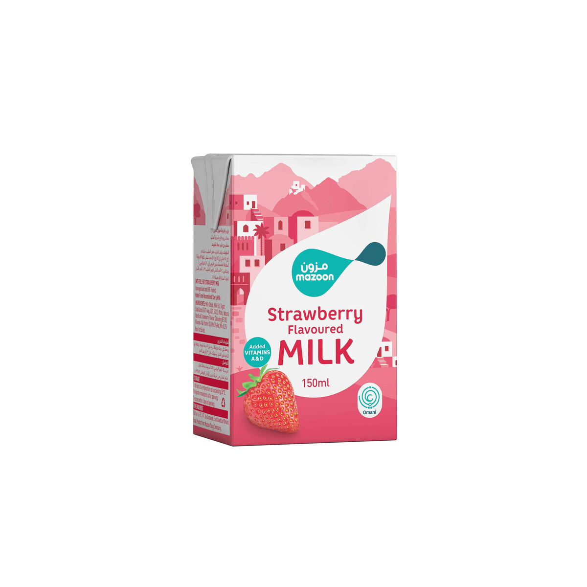 Mazoon Strawberry Flavoured Milk 150 ml