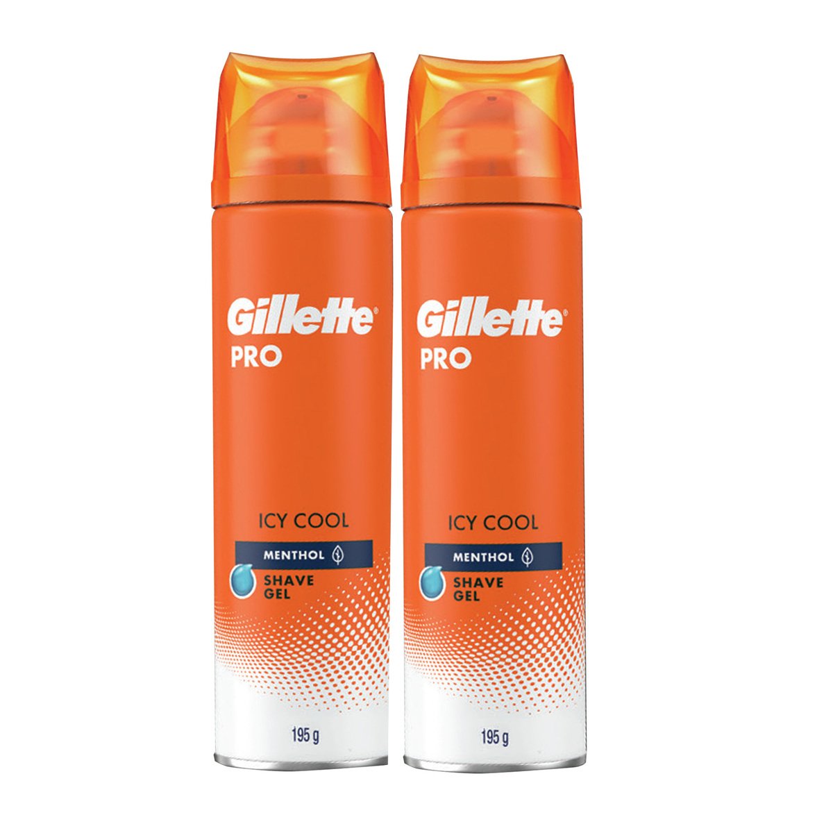 Gillette Shave Gel Pro Icy Cool 2 x 200 ml