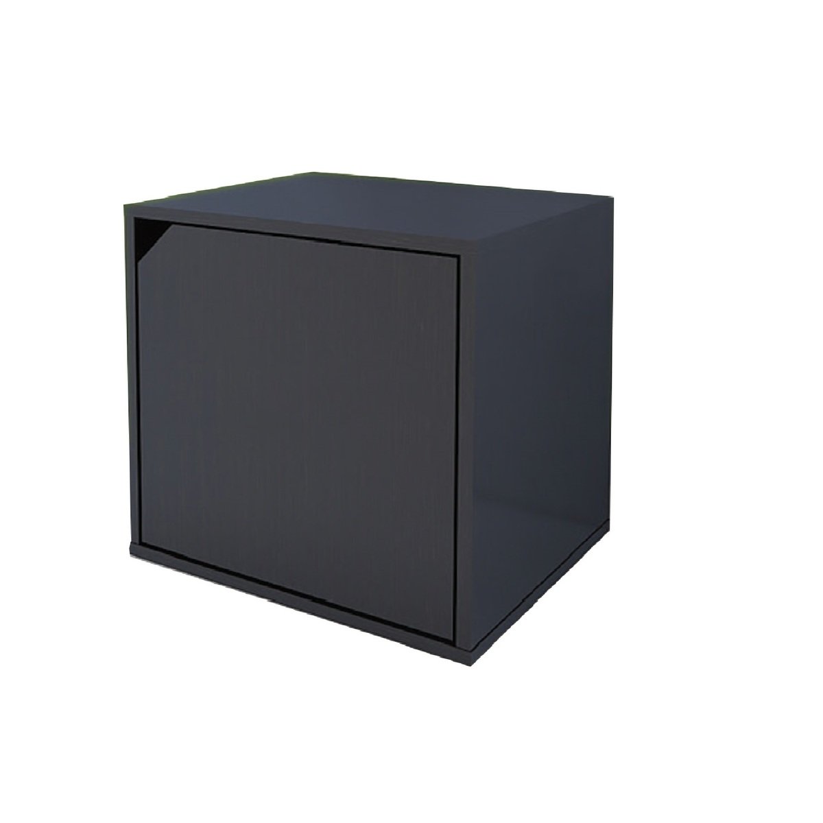 Maple Leaf Home Storage Cabinet With Door Black