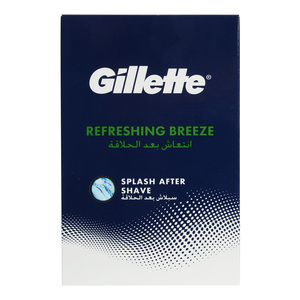 Gillette Refreshing Breeze After Shave Splash 100 ml