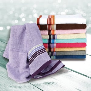 HomeWell Bath Towel 70x140cm AKT786-1 Assorted Per Pc