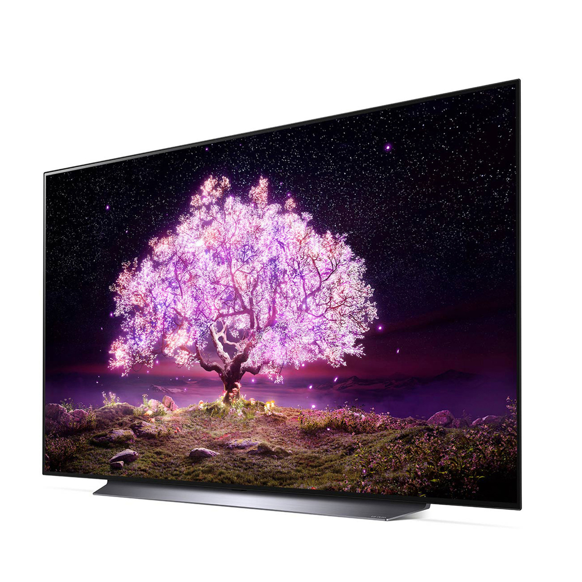 LG OLED TV 77 Inch C1 Series Cinema Screen Design, NEW 2021, 4K Cinema HDR webOS Smart with ThinQ AI Pixel Dimming