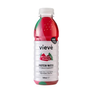 Vieve Strawberry & Rhubarb Flavoured Protein Water 500ml
