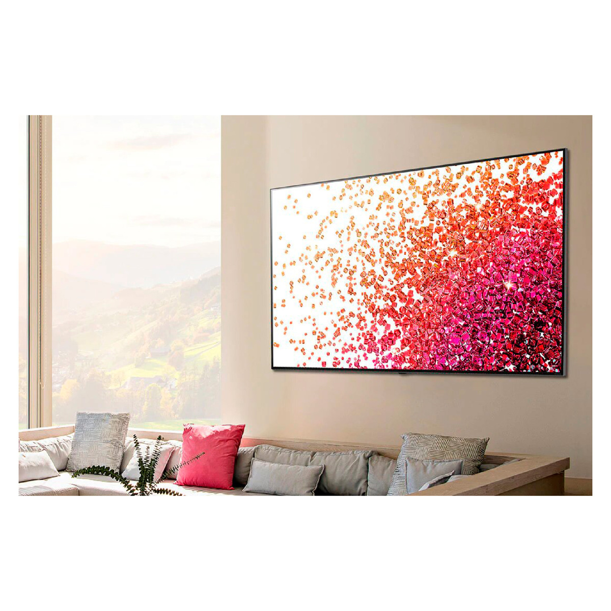 LG NanoCell TV 65 Inch NANO75 Series Cinema Screen Design, NEW 2021 4K Active HDR webOS Smart with ThinQ AI