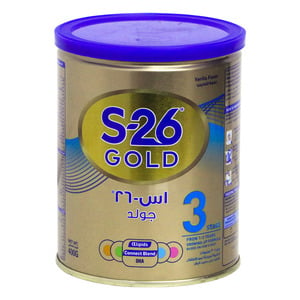 S26 Gold 3 Stage from 1-3 Years Milk Powder Vanilla Flavor 400g