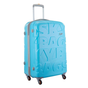 Skybags 4Wheel Hard Trolley Ramp 55cm Turquoise Blue