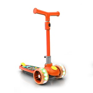 Skid Fusion Kick Scooter 3Wheel S909 Orange