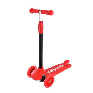 Skid Fusion Kick Scooter 3Wheel S909G Red