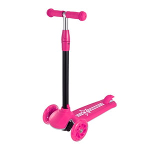 Skid Fusion Kick Scooter 3Wheel S909G Pink