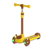 Skid Fusion Kick Scooter 3Wheel S919A Yellow