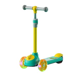Skid Fusion Kick Scooter 3Wheel S919A Green