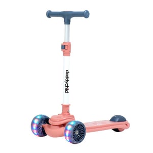 Skid Fusion Kick Scooter 3Wheel S921C Pink