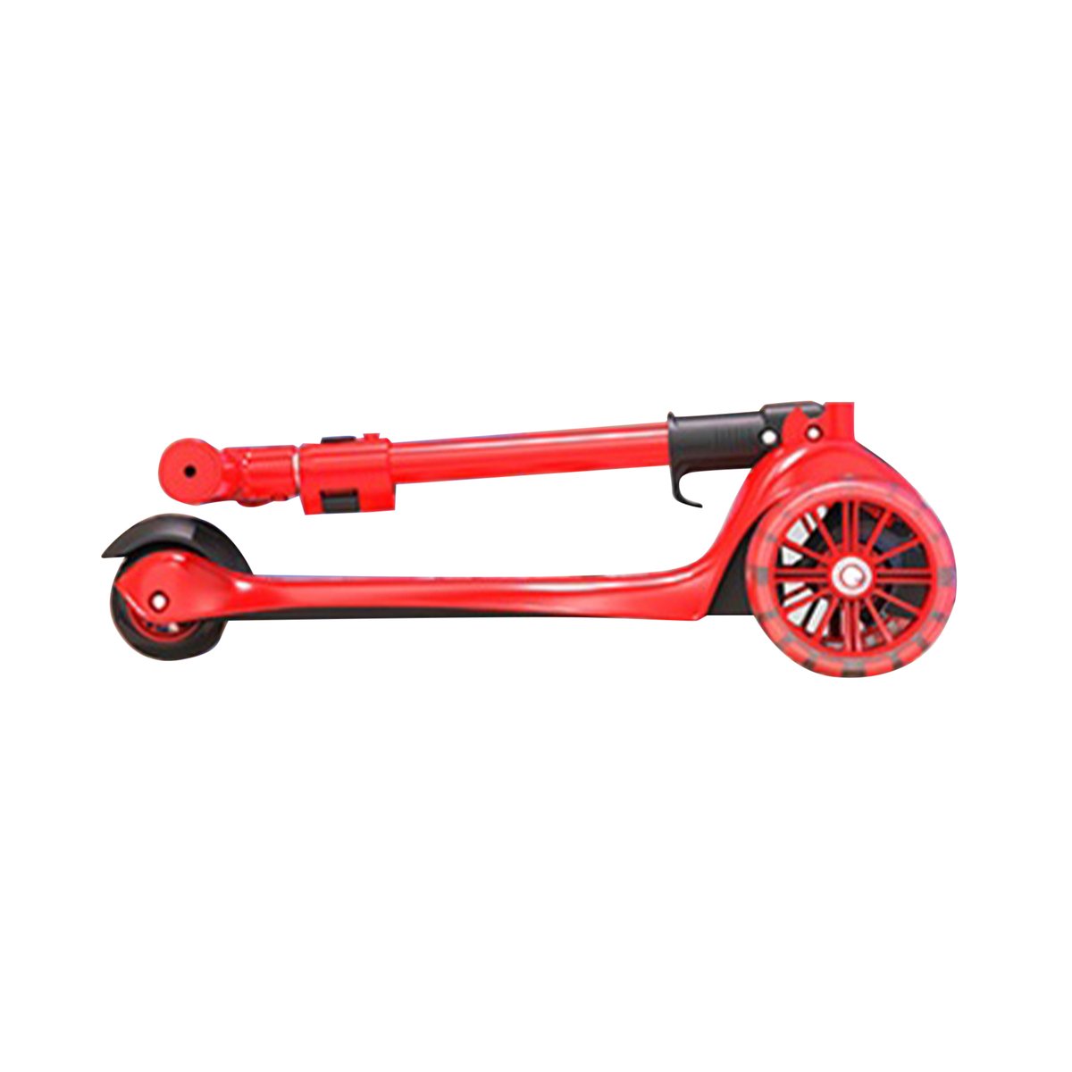 Skid Fusion Kick Scooter 3Wheel S949 Red