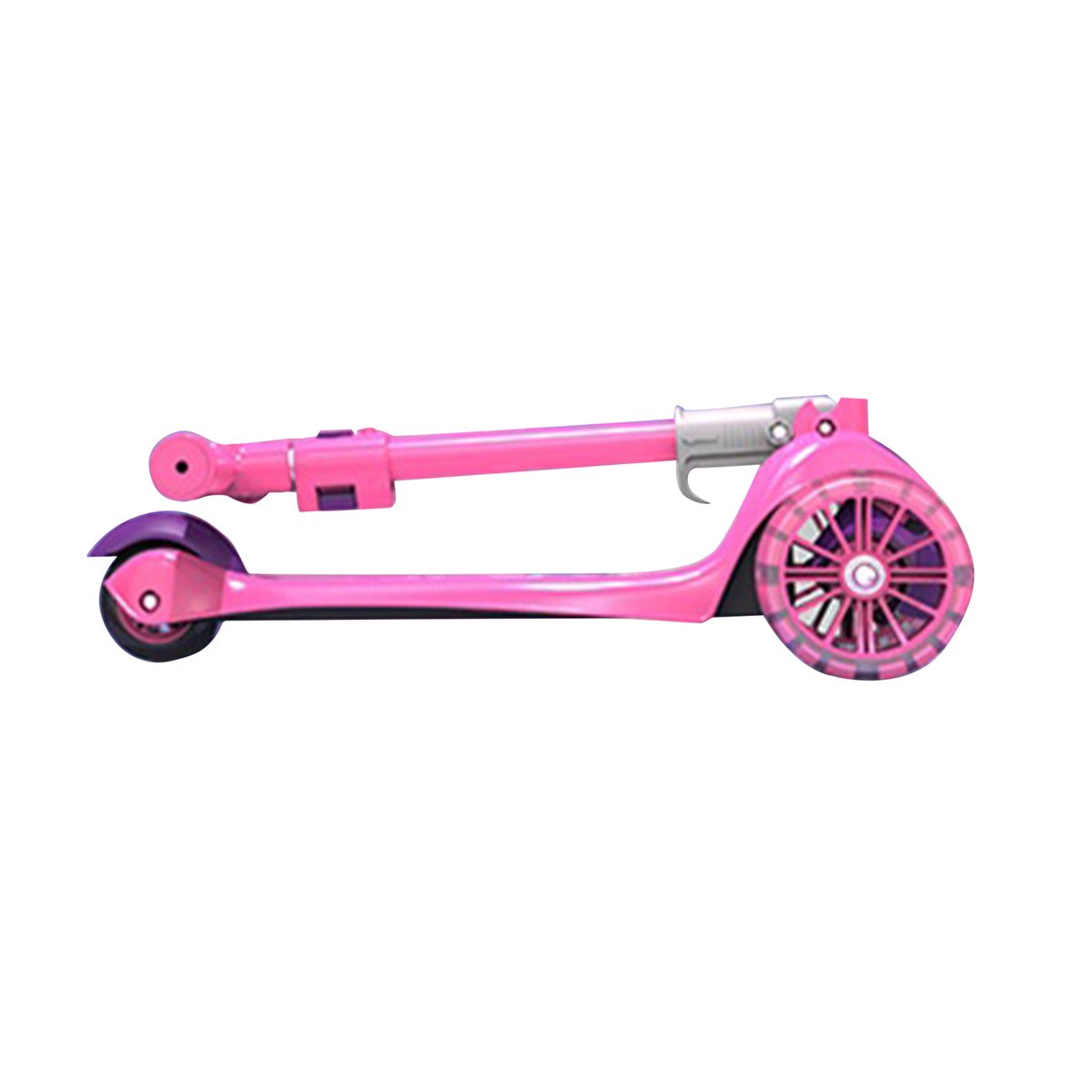 Skid Fusion Kick Scooter 3Wheel S949 Pink