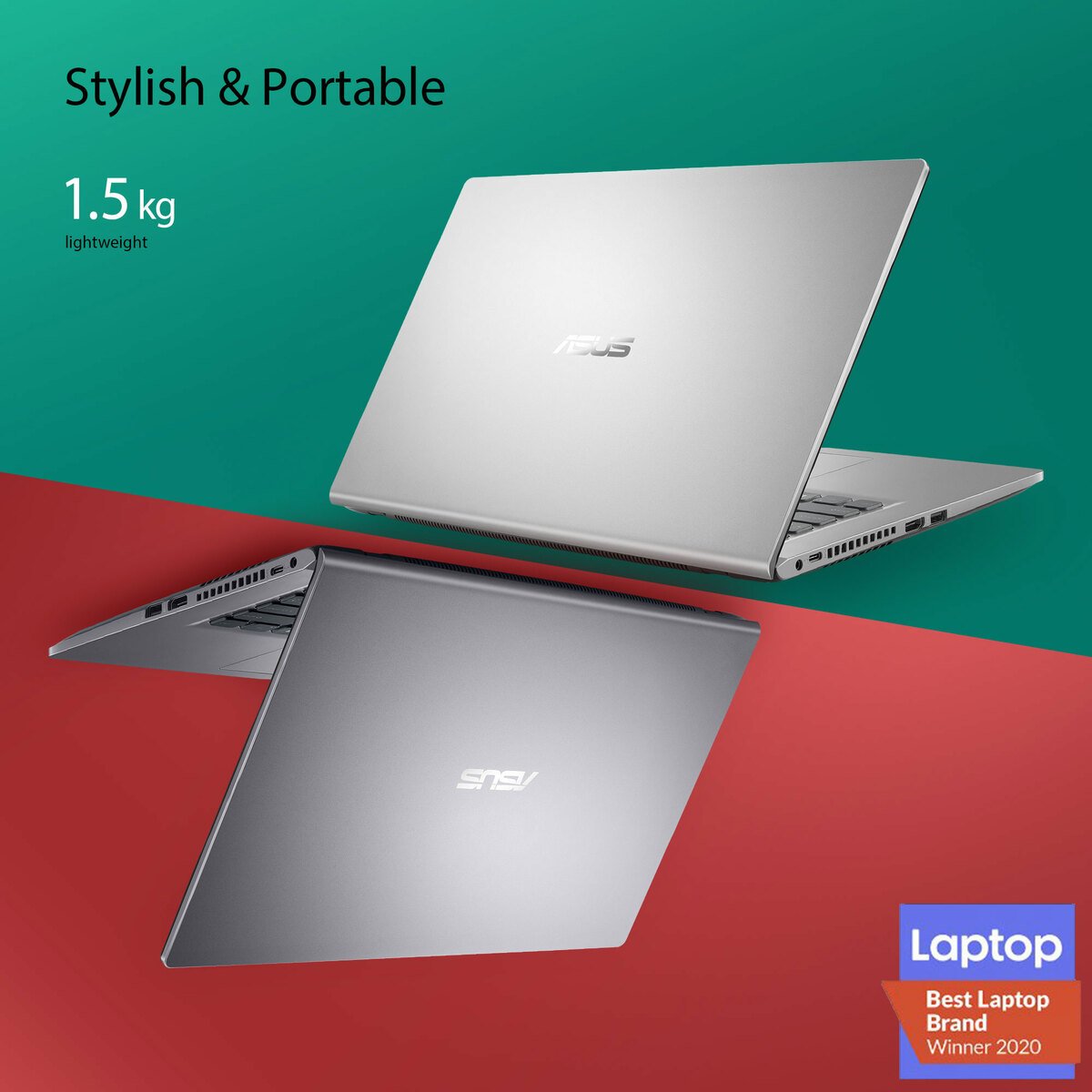 Asus X415MA-BV188T Laptop –  Intel Celeron N4020,4GB RAM,256GB SSD,Windows10,14.0 inch HD,Silver
