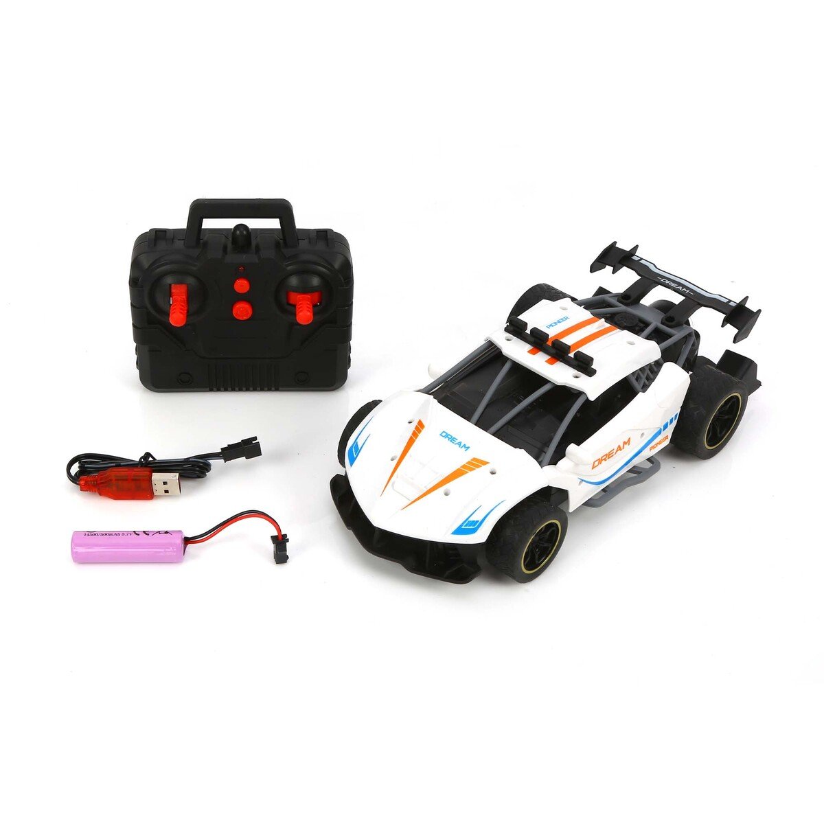 Skid Fusion Rechargeable Remote Control Spray Runner Car Scale 1:16 6316-5