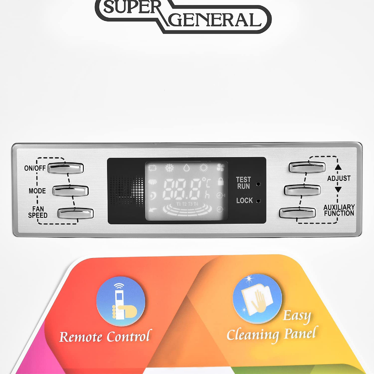 Super General 2.75 T Floor Standing Air Conditioner, White, SGFS36NE