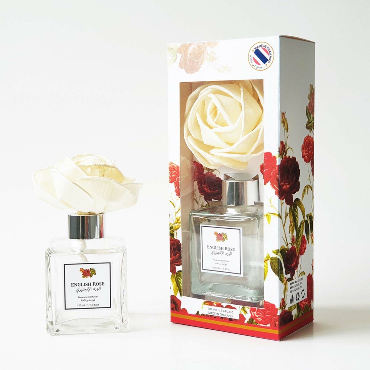 Maple Leaf Fragrance Diffuser English Rose 100ml 286
