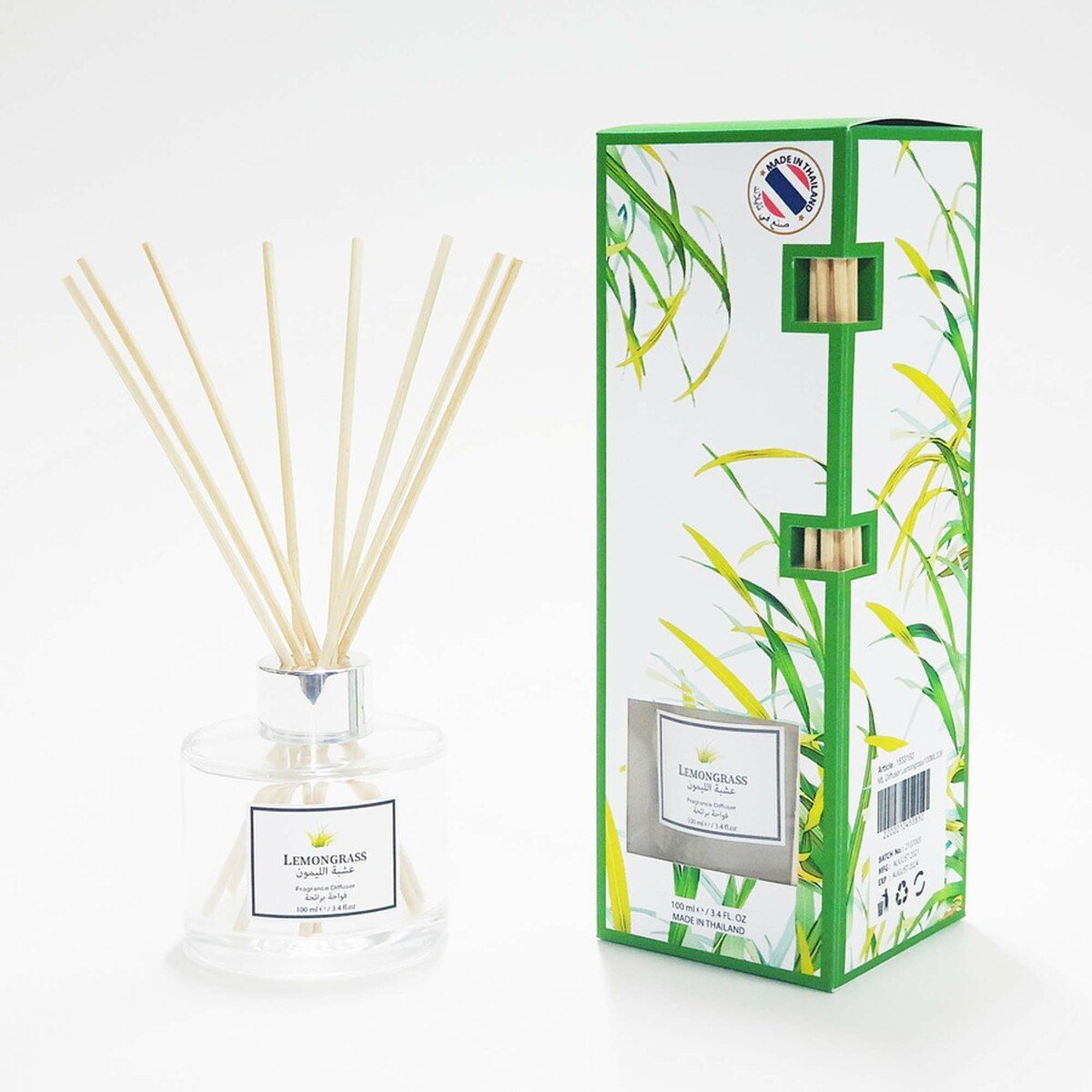 Maple Leaf Fragrance Stick Diffuser Lemongrass 100ml 339