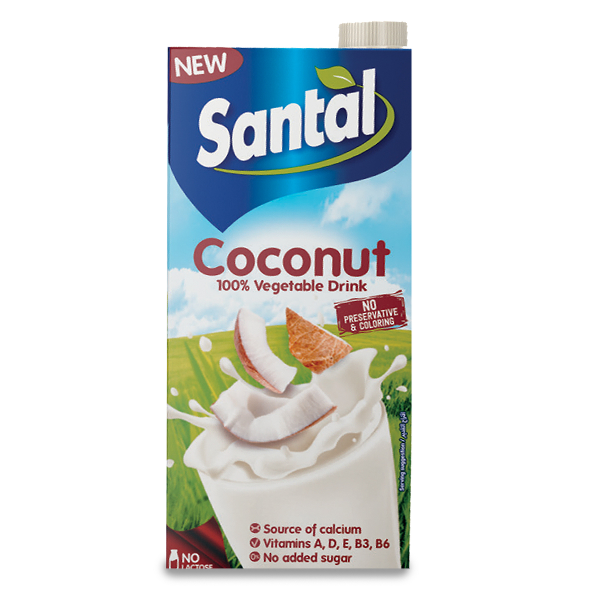 Santal Coconut Milk 1Litre