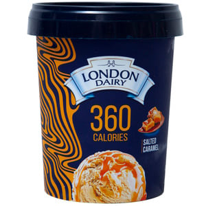 London Dairy Salted Caramel Ice Cream 473ml