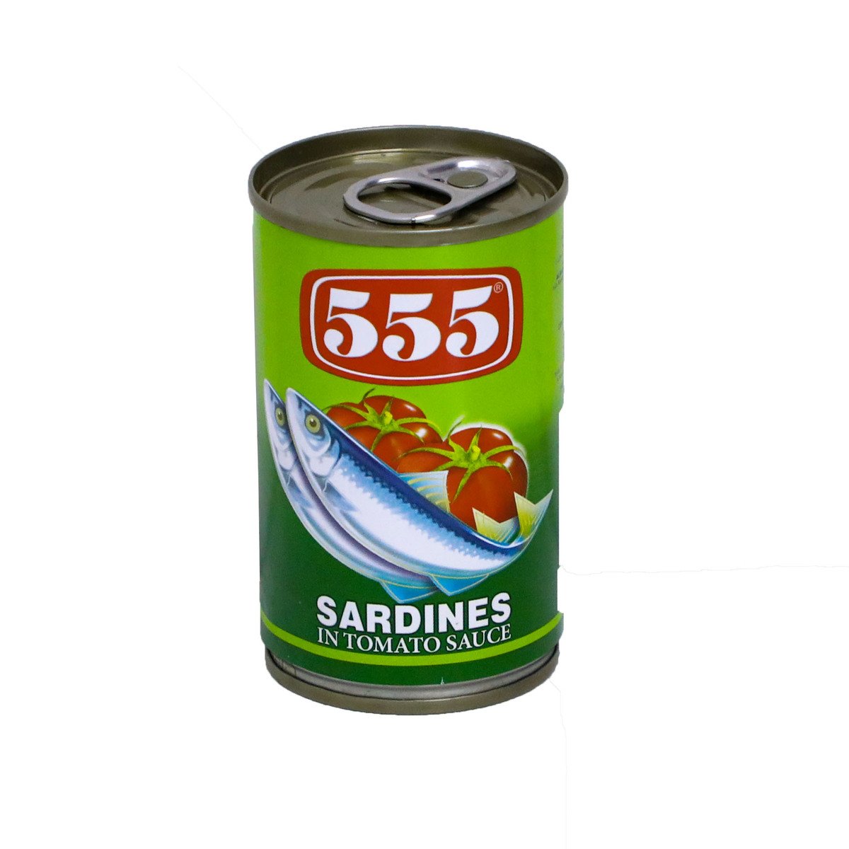 اشتري قم بشراء 555 سردين بصلصة الطماطم 155 جم Online at Best Price من الموقع - من لولو هايبر ماركت Canned Sardines في السعودية