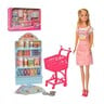 Fabiola Doll With Shoping Play Set 99281