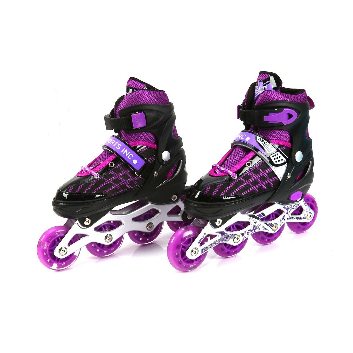 Sports Inc Inline Skate Shoe Kids Size 39-43 126B Large Assorted Color