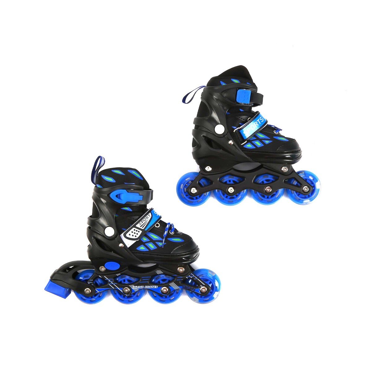 Sports Inc Inline Skate Shoe Kids Size 34-38 125B Medium Assorted Color