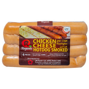 Rayants Chicken Cheese Hotdog Smoked 4pcs