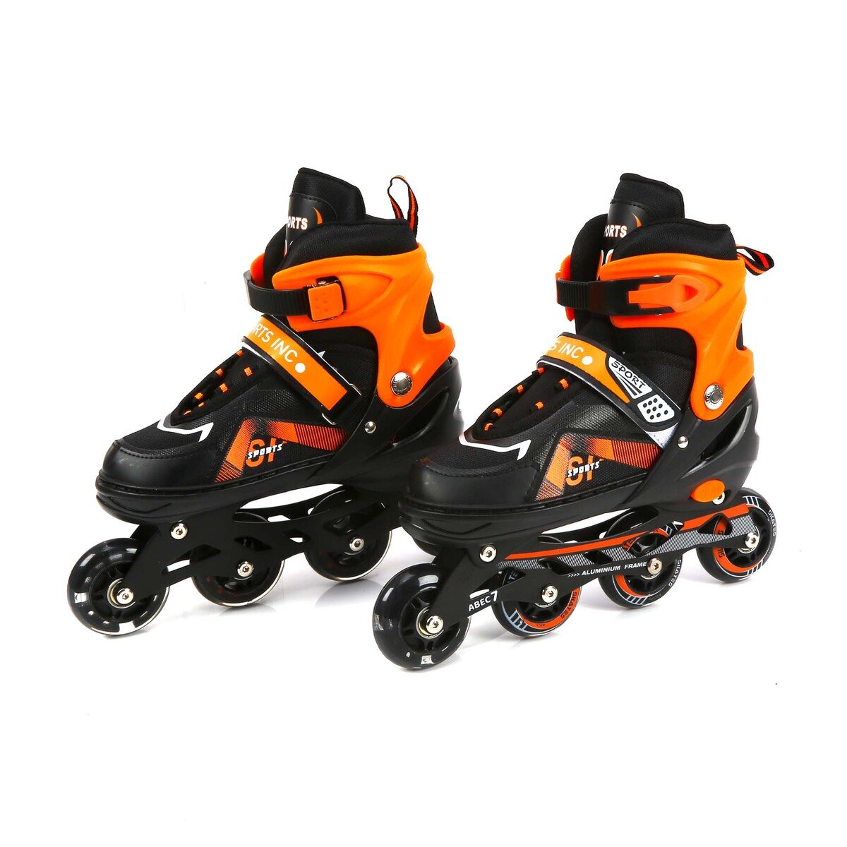 سبورتس إنك حذاء تزلج للأطفال بأربع عجلات مقاس 29-33 AB4-333 سمول ألوان متنوعة